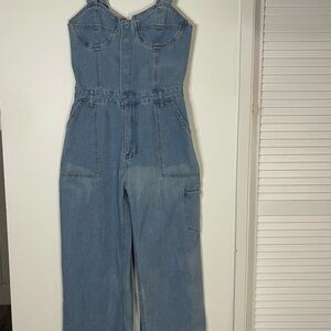 Denim Blue Women's Jumpsuit